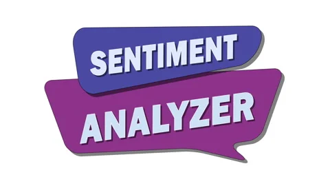 Sentiment Analyzer – An AI tool for analyzing user emotions and sentiments Stock Footage 310209628
