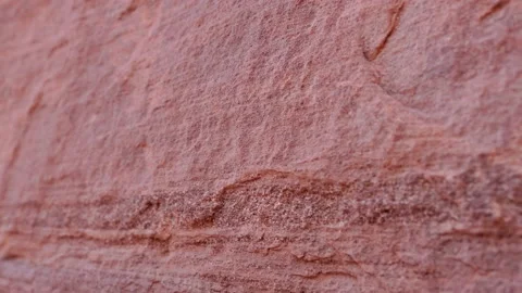 Sentiment Layers in Red Sand Stone of Canyon De Chelly Stock Footage 164633683