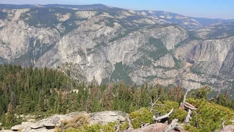 Sentinel Dome view Stock Footage 135548347