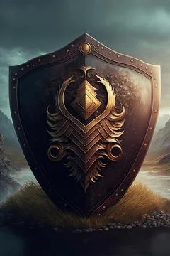 Sentinel shield Stock Illustration