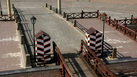 Sentry box Stock Footage
