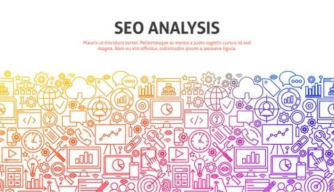 SEO Analysis Concept Stock-Illustration
