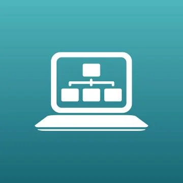 SEO analysis process vector concept with cool flat Stock-Illustration