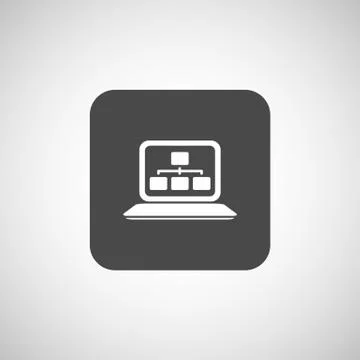 SEO analysis process vector concept with cool flat Stock-Illustration