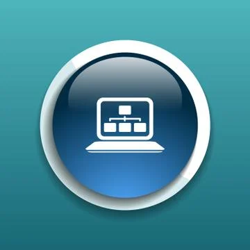 SEO analysis process vector concept with cool flat Stock-Illustration