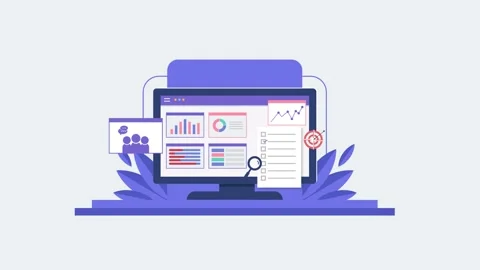 SEO Analytics for Optimized Search Performance Stock Footage 297249378