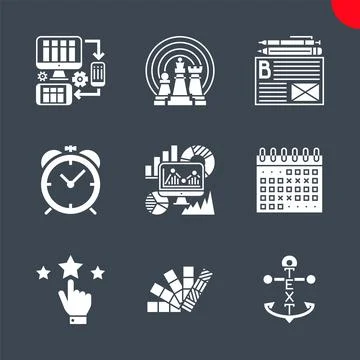 Seo and web opimization Stock-Illustration