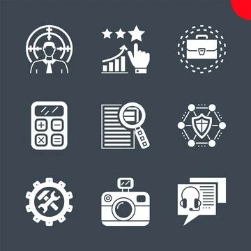 Seo and web opimization Illustrazione stock