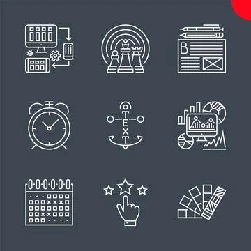 Seo and web opimization Stock Illustration