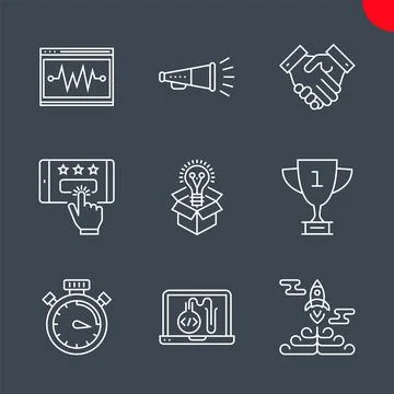Seo and web opimization Stock Illustration