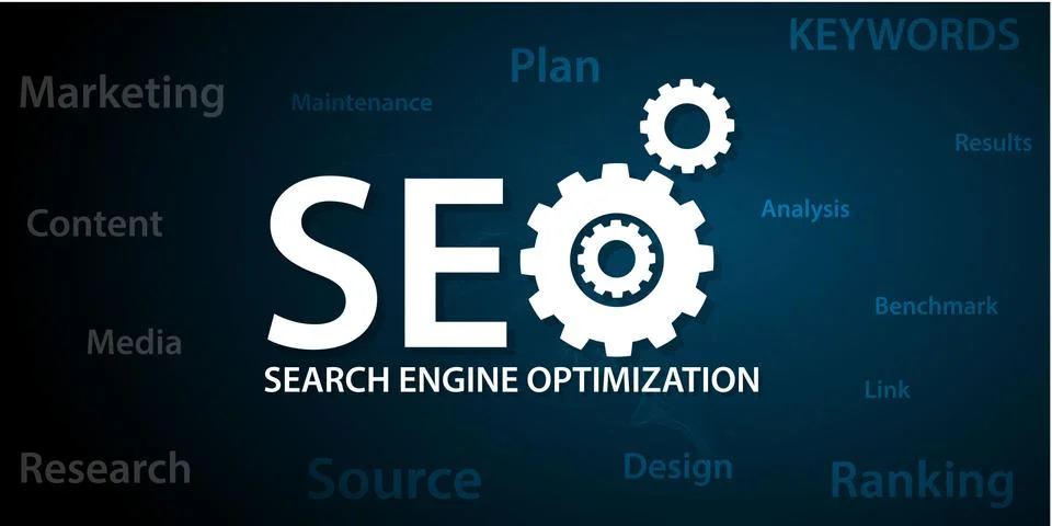 Seo button or background Stock Illustration