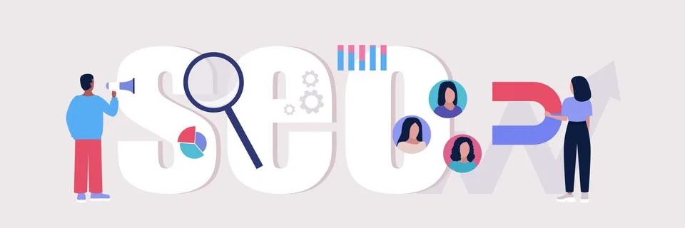 SEO concept Stock Illustration