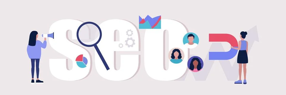 SEO concept Stock Illustration