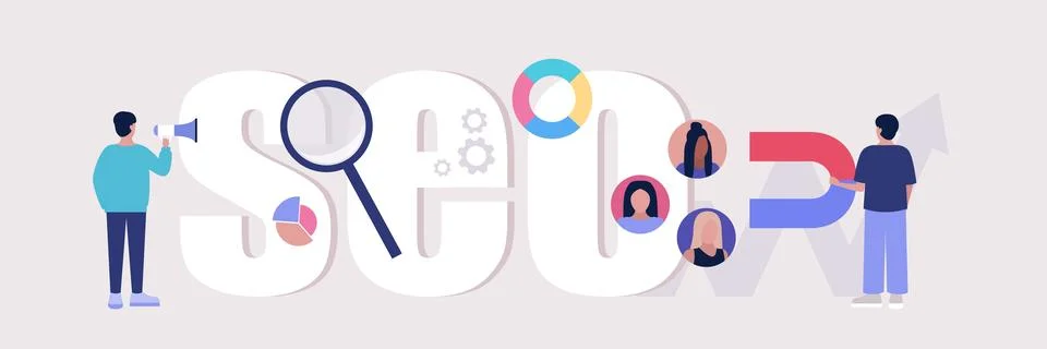 SEO concept Stock Illustration