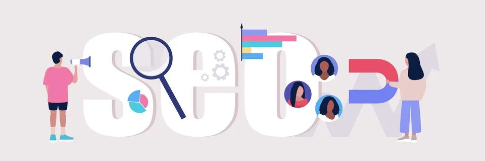 SEO concept Stock Illustration