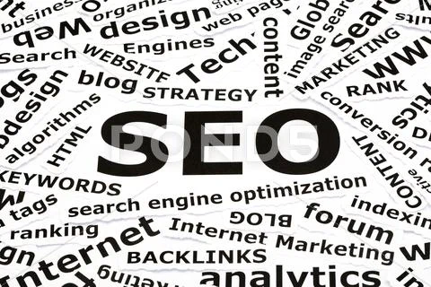 Seo concept Stock Photos
