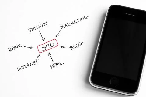 SEO Concept Foto stock