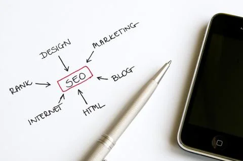 SEO Concept Stock Photos