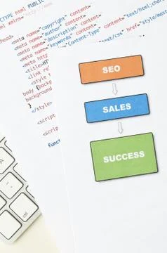 SEO concept Stock Photos