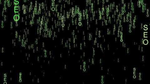 SEO data code on the web Stock Illustration