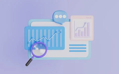 Seo E Commerce Solution, Online document management, Search files digital Stock Illustration
