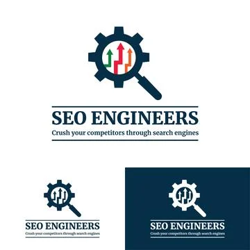 SEO Engineers Logo Stock Illustration