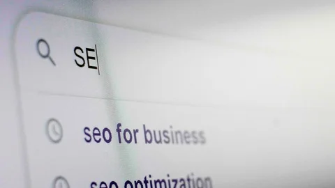 SEO friendly strategy content search engine optimization Stock Footage 126323417