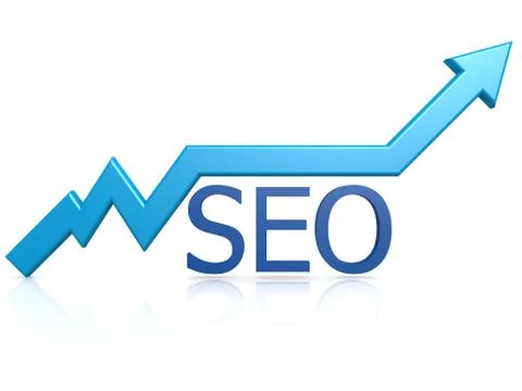 SEO graph Stock Illustration