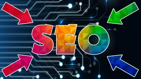 Seo Graphic 007 Illustrazione stock