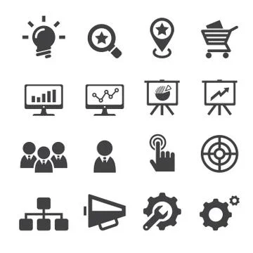 Seo icon Stock Illustration