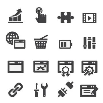 Seo icon Stock Illustration