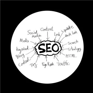 Seo icon Stock Illustration