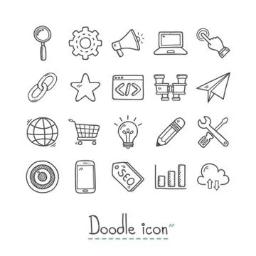SEO Icon Stock Illustration