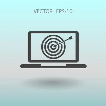 SEO icon. vector illustration Stock Illustration
