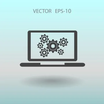 SEO icon. vector illustration Stock Illustration