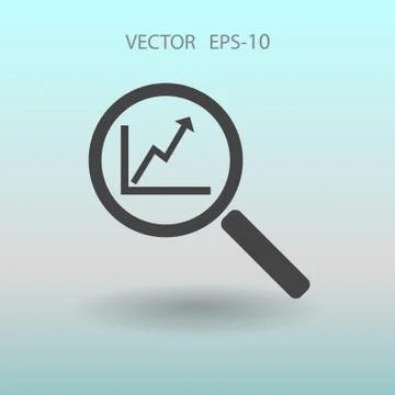 SEO icon. vector illustration Stock Illustration