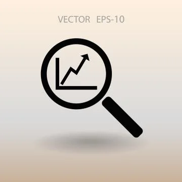 SEO icon. vector illustration Stock Illustration