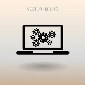 SEO icon. vector illustration Stock Illustration