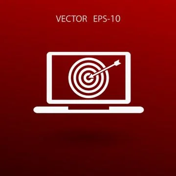 SEO icon. vector illustration Stock Illustration