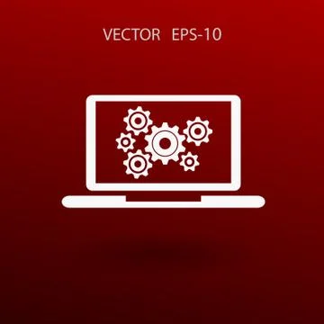 SEO icon. vector illustration Stock Illustration