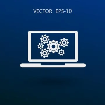 SEO icon. vector illustration Stock Illustration