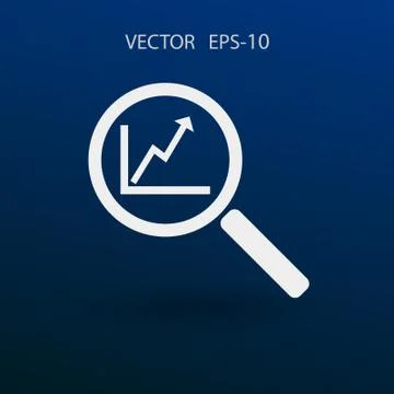SEO icon. vector illustration Illustrazione stock