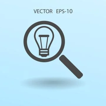 SEO icon. vector illustration Stock Illustration