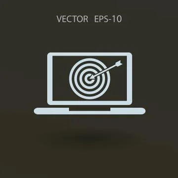 SEO icon. vector illustration Stock Illustration