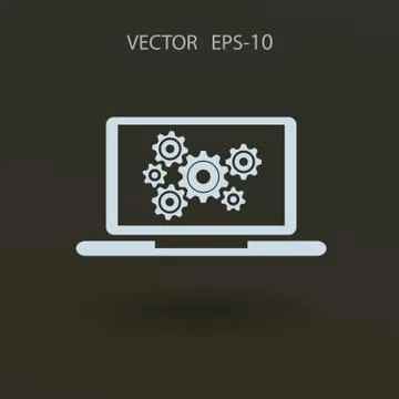SEO icon. vector illustration Stock Illustration