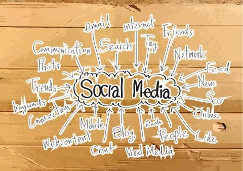 Seo Idea SEO Search Engine Optimization on Cardboard Texture illustration Stock Illustration