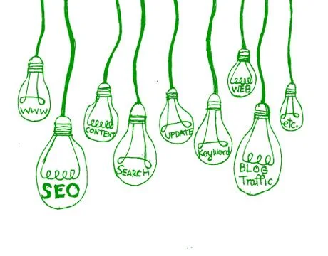 Seo Idea SEO Search Engine Optimization Stock Illustration