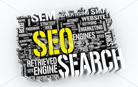 SEO Stock Illustration
