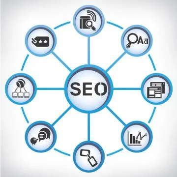 SEO Stock Illustration