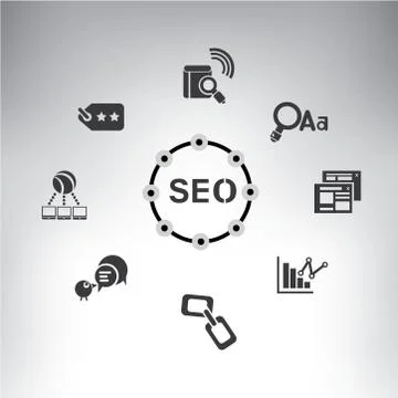SEO Stock Illustration